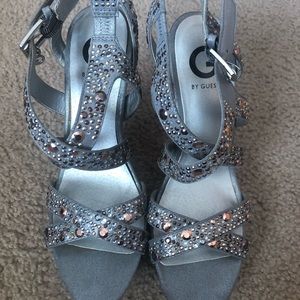 Silver Guess shoes